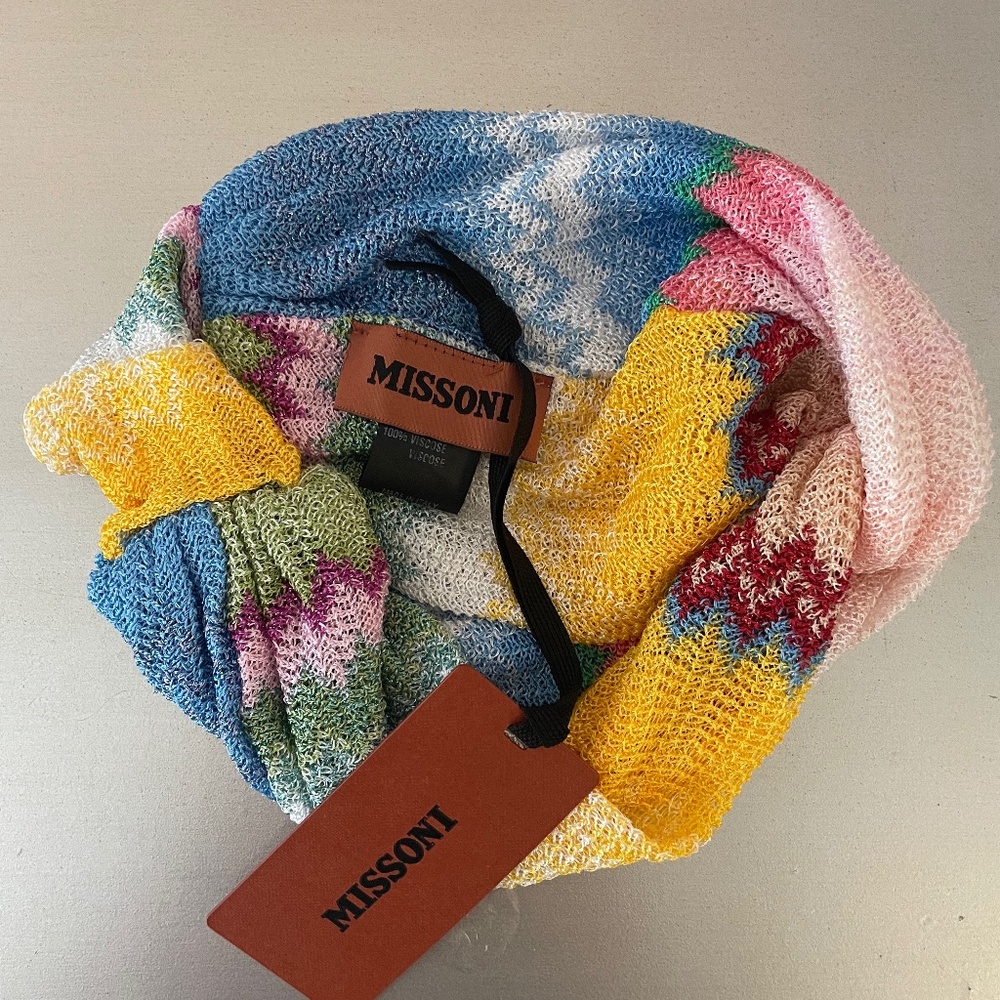 Missoni Knit Head Wrap